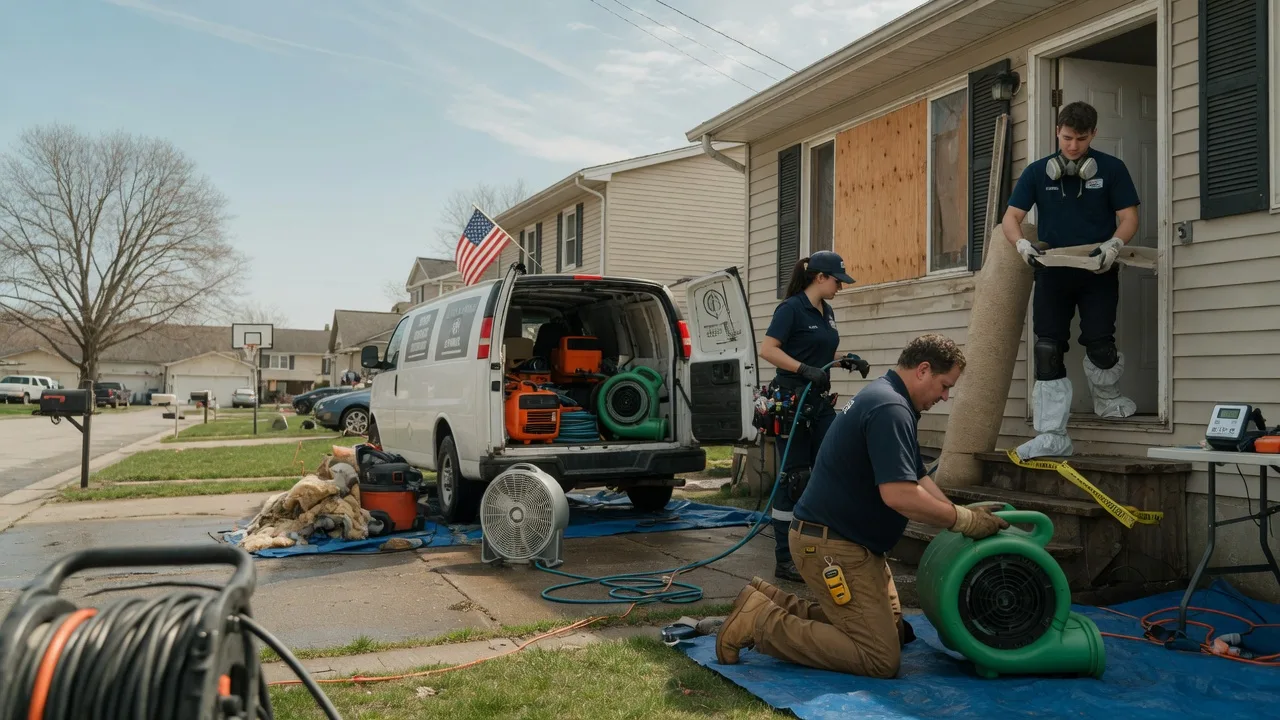 Water Damage Restoration in Linden, MI near me